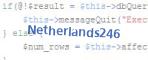 verification code